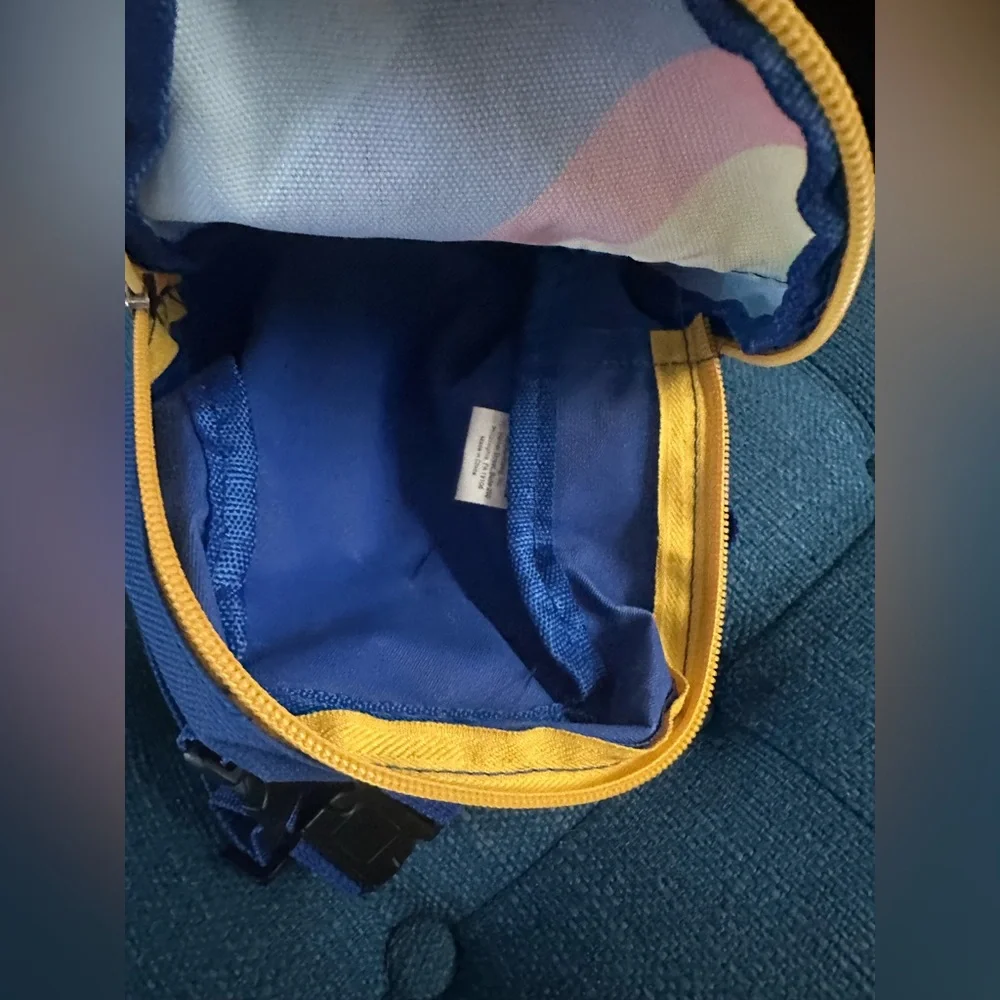 🌈 Cute Rainbow Striped Doggy Backpack. Best for Small Pups. 🎒